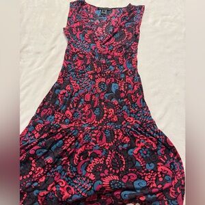 Marc By Marc Jacobs multicolor Pattern Silk dress size XS